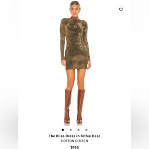 The Ibiza Dress in Toffee Haze